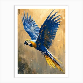 Parrot In Flight Art Print