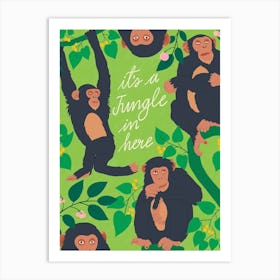 Jungle Life Art Print