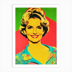 Tina Fey Colourful Pop Movies Art Movies Art Print