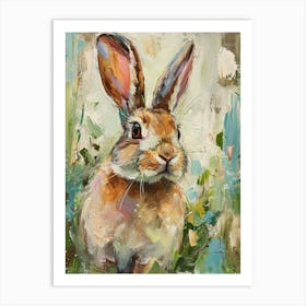 Mini Satan Rabbit Painting 4 Art Print