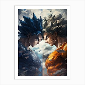 Dragon Ball Z Wallpaper 29 Art Print