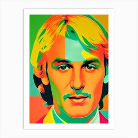 Alan Alda Colourful Pop Movies Art Movies Art Print