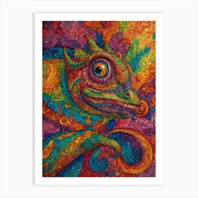 Chamelon 5 Art Print