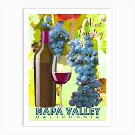 Napa Valley California Art Print