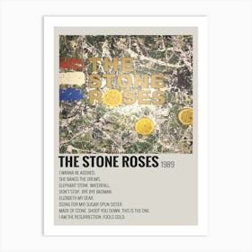 The Stone Roses The Stone Roses 1989 Canvas Poster Wall Art Decor Art Print