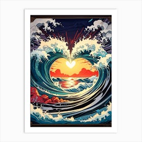 Great Wave 14 Art Print