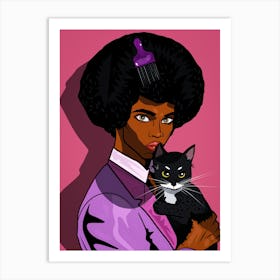 Cat don’t Scat Art Print