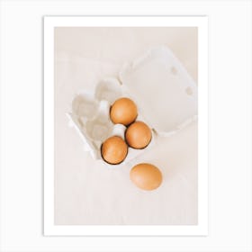 Eggs In A Carton 5 Art Print