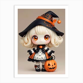 Halloween Witch 9 Art Print