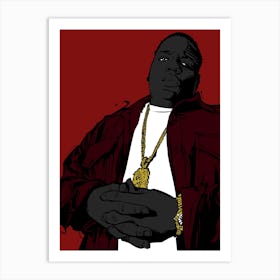 Notorious Big Biggie II Art Print