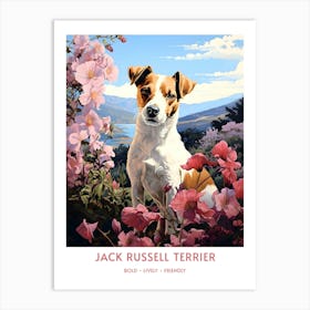 Vintage Jack Russel Portrait Art Print