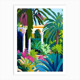 Jardín Botánico Nacional, Dominican Republic Abstract Still Life Art Print