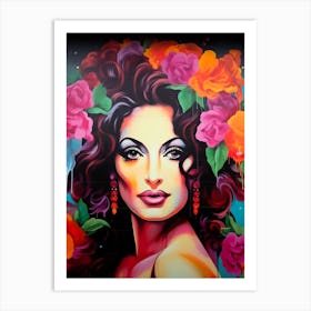 Gloria Estefan (2) Art Print