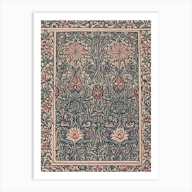 Inspired By William Morris  Art Print