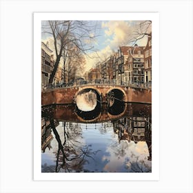 Amsterdam Bridge 7 Art Print