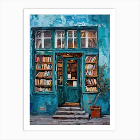 Reykjavik Book Nook Bookshop 3 Art Print