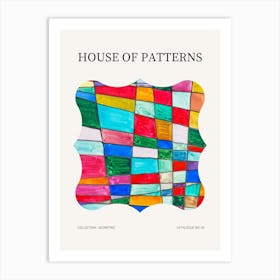 Geometric Pattern Poster 5 Art Print