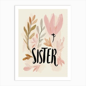 Sister No 2 Art Print