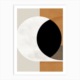 Chromatic Whispers; Bauhaus Echoes Art Print