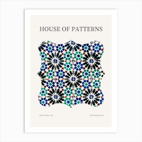 Tile Pattern Poster 20 Art Print