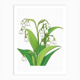 Lily Of The Valley Art Print