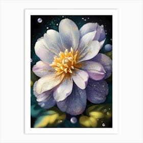 Flower Painting Art Print