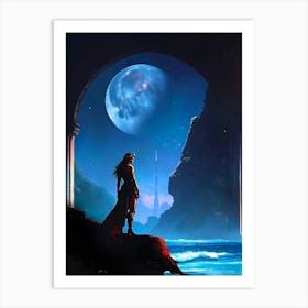 Mystical Fantasy Illustration 56 Art Print