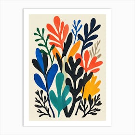 Abstract Botanicals Art Print