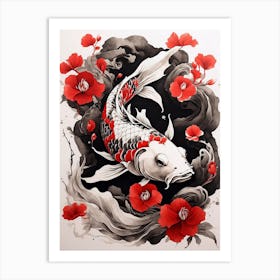 Koi Fish 1 Art Print