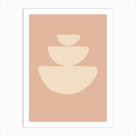 Stack Of Bowls Art Print