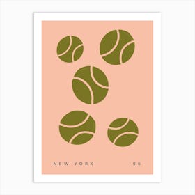 Tennis Ball Art Print