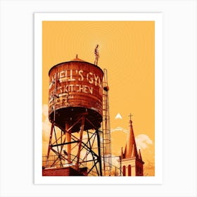 Well'S Gym Kitchen Film Movie Art Print