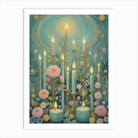 Candlelight 1 Art Print