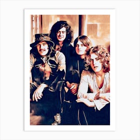 Led Zeppelin art Poster