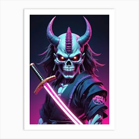 Samurai 6 Art Print