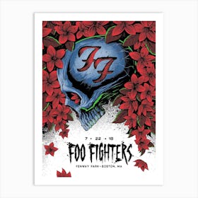 Foo Fighters poster Art Print