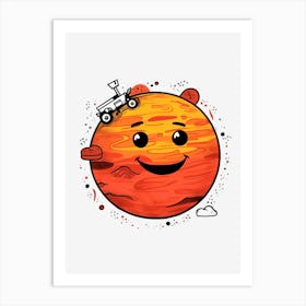 Mars T-Shirt Art Print