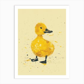 Yellow Mallard Duck 1 Art Print