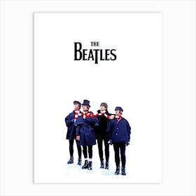 the Beatles britpop music band 4 Art Print