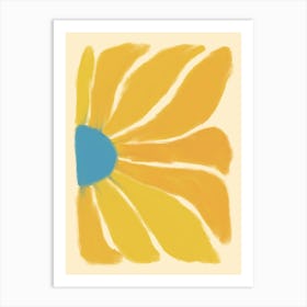 Yellow Daisy Art Print