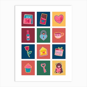 Valentine'S Day 1 Art Print