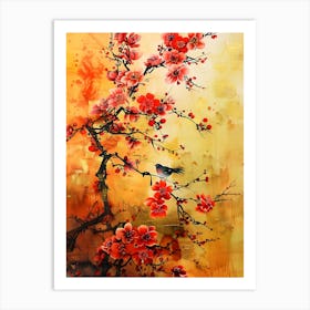 Chinese Cherry Blossoms Art Print