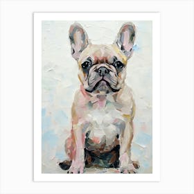 French Bulldog Digital Oil Painting Pet Art Art Print