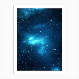 Space Background 5 Art Print