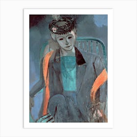 Portrait Of A Woman 1 Art Print