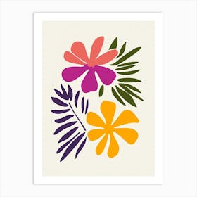 Tropical Flowers 10 Art Print