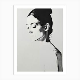 Portrait Of A Woman 34 Art Print