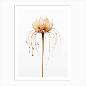 Tentacle Flower Art Print