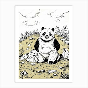 Panda Bear 5 Art Print