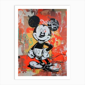 Mickey Mouse 1 Art Print